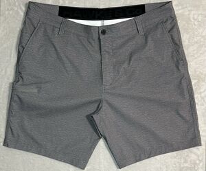 Hawke & Co Men's Size 40  Gray Stretch Hybrid Performance Quick Dry Golf Shorts